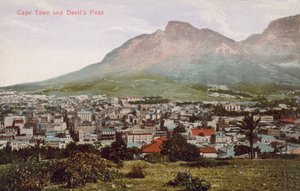 Kapkaupunki ja Devils Peak, Etelä-Afrikka